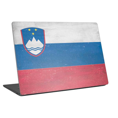 Slovenia Flag Distressed Universal Laptop 13in (10.6 x 7.6in) Skin
